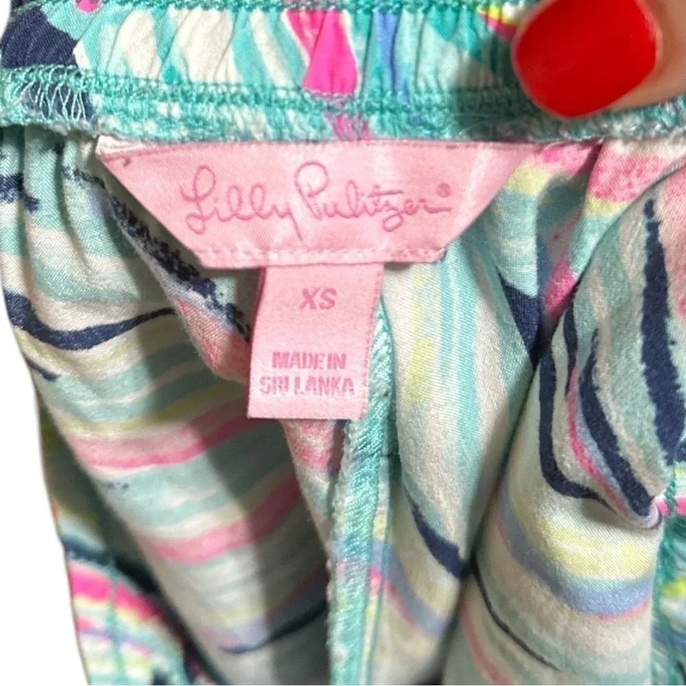 EUC - Lilly Pulitzer Katia Shorts - High Tide Navy - size XS
